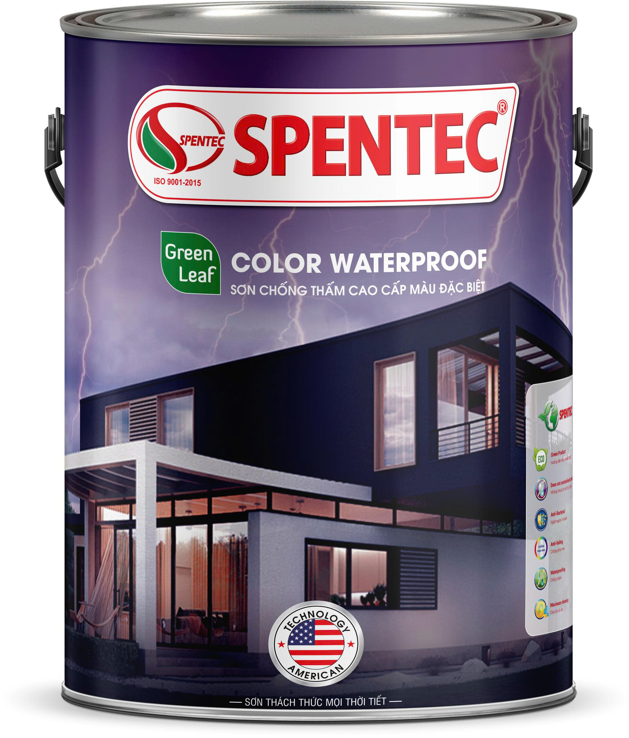 SƠN CHỐNG THẤM MÀU CAO CẤP ĐẶC BIỆT - COLOR WATERPROOF